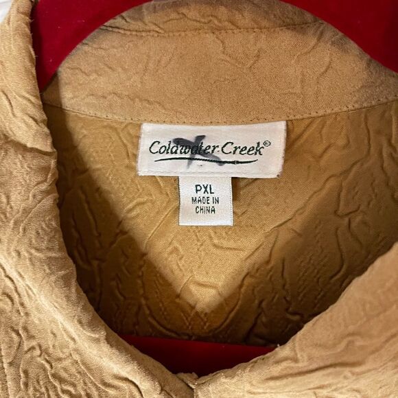 Faux suede Coldwater Creek PXL jacket - Picture 3 of 6